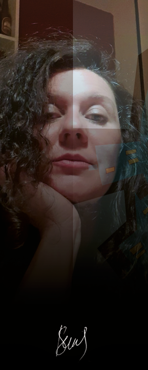 Portrait of Veneta Gergova, artist and designer | Портрет на Венета Гергова, художник и дизайнер